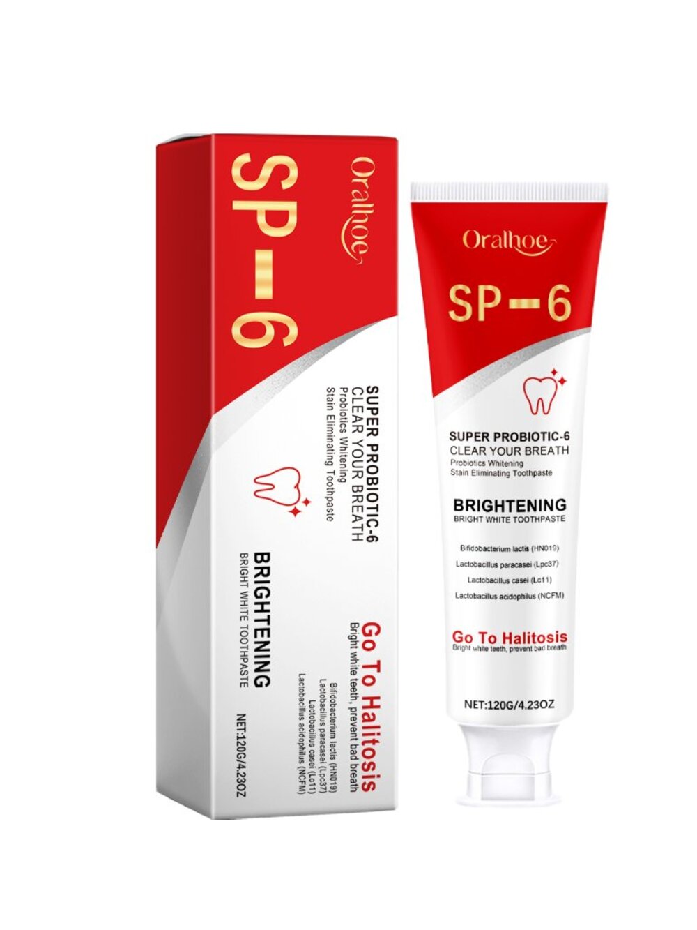 South Moon Probiotic Toothpaste 120G β Stain Cleaning